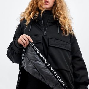 zara recycled jacket